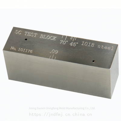 Блок для калибровочного теста чувствительности SC - типа, стандартный тестовый блок стандарта AWS D1.1 - Американского общества сварщиков