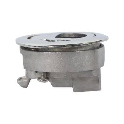 316 Stainless Steel Marine Accessories Flush Mounted Boat Door Hatch Pull Handle Keyless Deck Lock for Boat RV photo-5