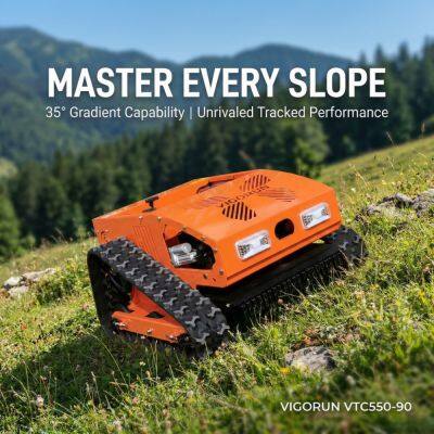 Vigorun VTC550 Cortadora De Cesped Four-stroke Engine Hazard-Free Operation Garden Tractor Lawn Mower