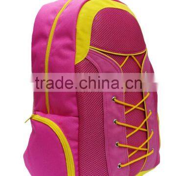 Pink Color 600D Polyester Useful Sport Backpack photo-2