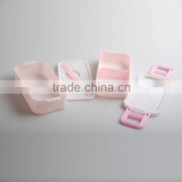 3 in 1 Take-Out Food Container, Biodegradable Lunch Box, Korean Lunch Box