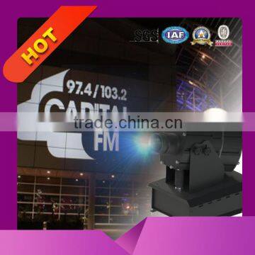 Power rotatable outdoor logo projector lighter