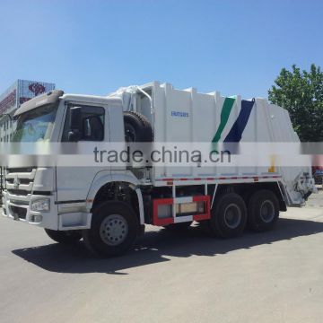 2015 new product HOWOJHL5250ZYS 16CBM 336hp Compressed Garbage truck price for sale made in china hot sale