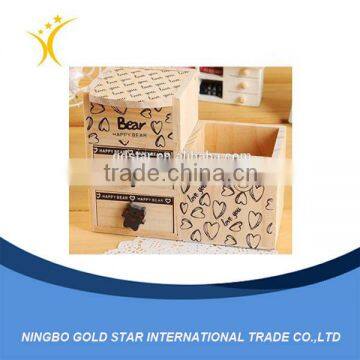 2015 Multifuction Handmade Wooden Pencil Holder