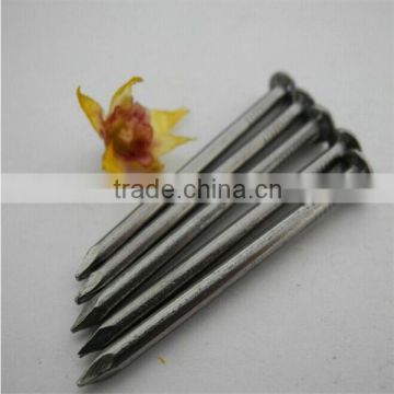 Electro-galvanized common round steel wire nails