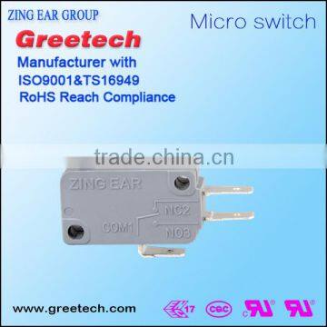 3pins Miniature Mini Type Microswitch Snap Action Microswitch 5a 250v Ac Joystick Micro Switch photo-3