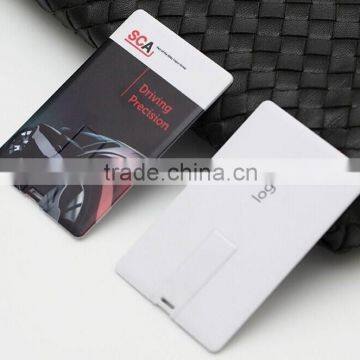 8GB USB Memory Flash Drive Stick Credit Card LOGO Print photo-3