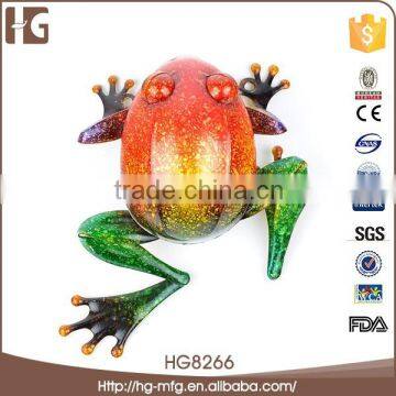 Fancy frog shaped metal country home decor wholesale