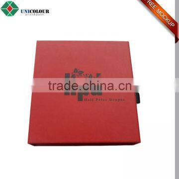 Custom book shaped cardboard gift box fake book storage box