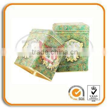 tea tin box