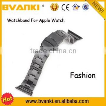 New Fashion 2015 Smart Watch Steel Strap Of Band For Apple For iWatch,Easy Change Strap For Sublimation Watch Band