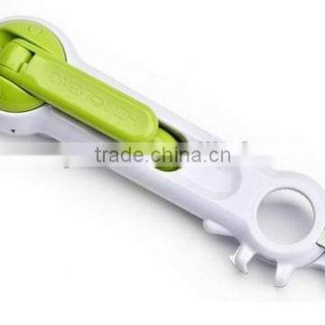 6 way opener, can opener,beer opener, jar bottle opener