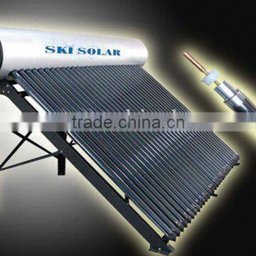 solar water heating: Integrated & Pressurized solar water heater with Porcelain Enamel inner tank