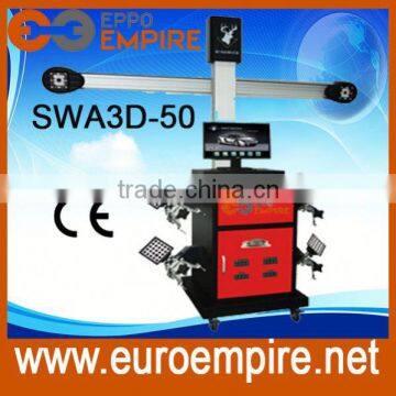 auto garage equipment 3d 4 wheel alignment/wheel alignment machine price from China manufacture