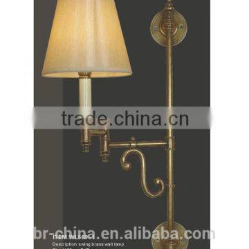 swing brass wall lamp WL560-1