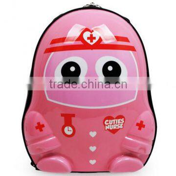 2016 cartoon kids suitcase popular children school bag colorful ABS kids backpack bags