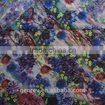 Chiffon Printed Fabric Poly Chiffon Print Fabric Fot Printing Factory Dierct Sale Polyester Fabric photo-3