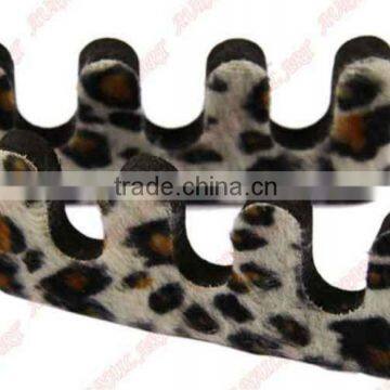 TS-21/22,leopard Soft foam Nail Art Toe Finger Separator Manicure Pedicure Tool Wholesales