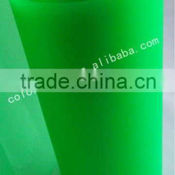 Fresh green with 3D sparkles tint car light film headlight protection film