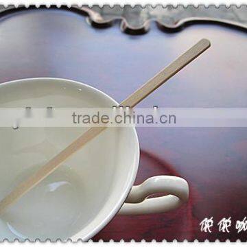 High quality disposable convenient custom wood coffee stirrer