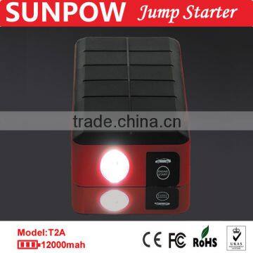 SUNPOW 12000mah jump starter battery jump starter