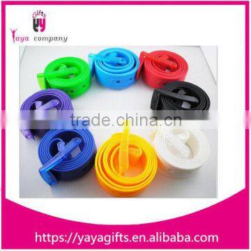 Candy Colors Ladies Silicone Rubber Belts photo-2
