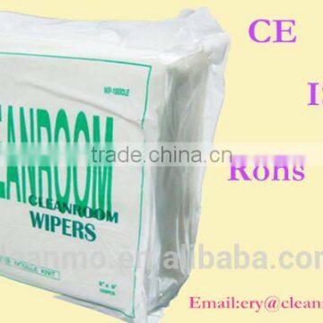 100% Polyester cleanroom non woven wipers Factory Direct Sales