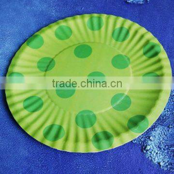 colorful plate, paper plate,customized paper plate