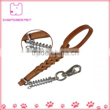 Leather Dog Leash for Strong Dogs