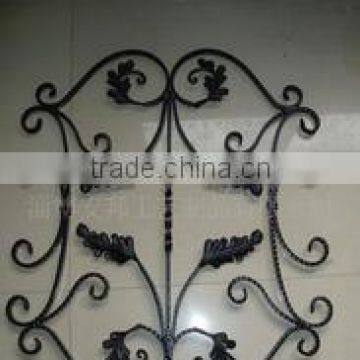 wrought iron Scroll fence insert component new design