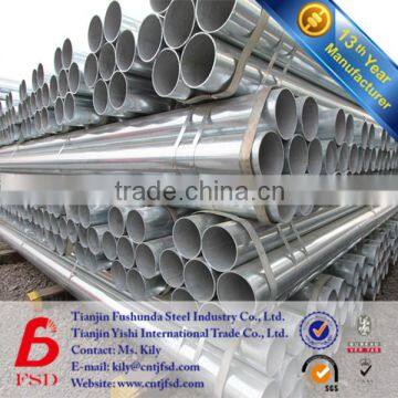 Large Diameter Galvanized Non-alloy Welded Steel Pipe