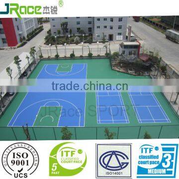 SPU outdoor basketball court flooring material