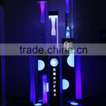 LED Water Show Case, Light Acrylic Display,Advertising Acrylic Display