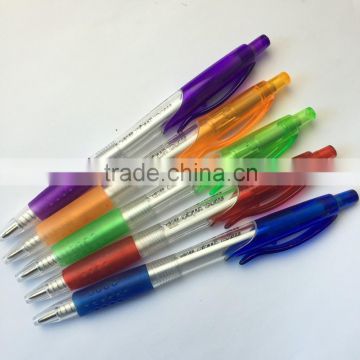 2015 cheap plastic material ballpen with low price