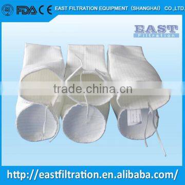 East 5um Polyester 136*115mm Needle Dust Filter Bag For Flour Mill