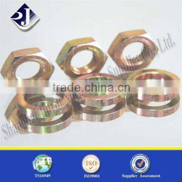 Nut With Washer Plated Yellow Zinc photo-5