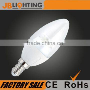 Zhejiang Ningbo factory Newest candle bulb flower bulb C30H E14 E27 LED BULB candle lamp CE ROHS approved 4W 5W 6W