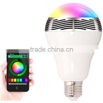 Selling Well 3W Global Bulb Type and White+RGB Color Smart Control Bluetooth Light Lamp