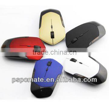 Gold surface 2.4G wireless mouse for Macbook windows xp vista 7 laptop PC travel