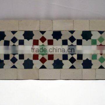 moroccan mosaic border tile