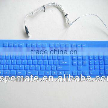 USB Roll Up Silicone Foldable Flexible Keyboard Silicon Keyboard