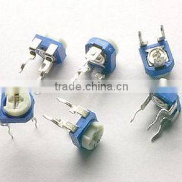 205 2M horizontal blue and white adjustable resistance