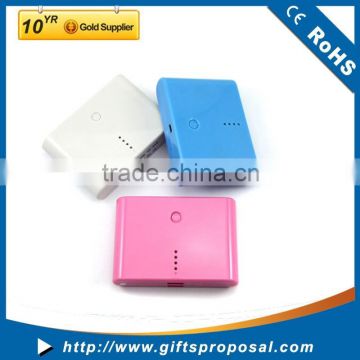 Factory price 10400mAh mobile phone power bank battery charger