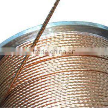 single silk soft braided copper wire with different size