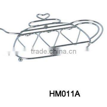 Round metal hot mat/pot pad for table