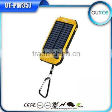 Best price high capacity power bank 8000mah solar charger solar mobile phone charger