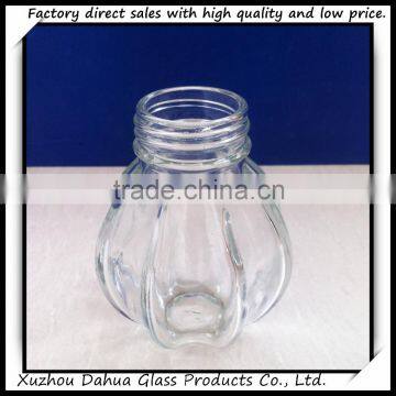 New design glass salt and pepper shakers 150ml