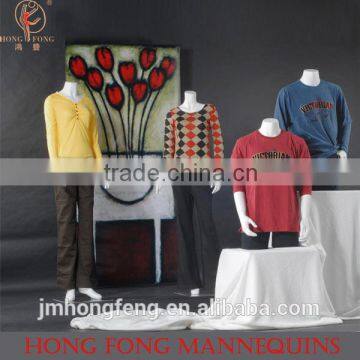 hongfong matt white leisure style headless mannequin