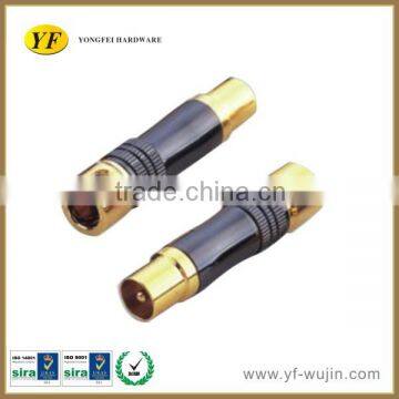 High Precision YF Cnc Machining Pin Connector Brass Communication Connector