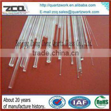 Circle fused silica glass Square Borosilicate Capillary Glass Tube